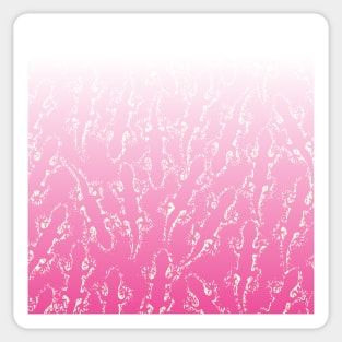 Lizard glitter in pink Sticker